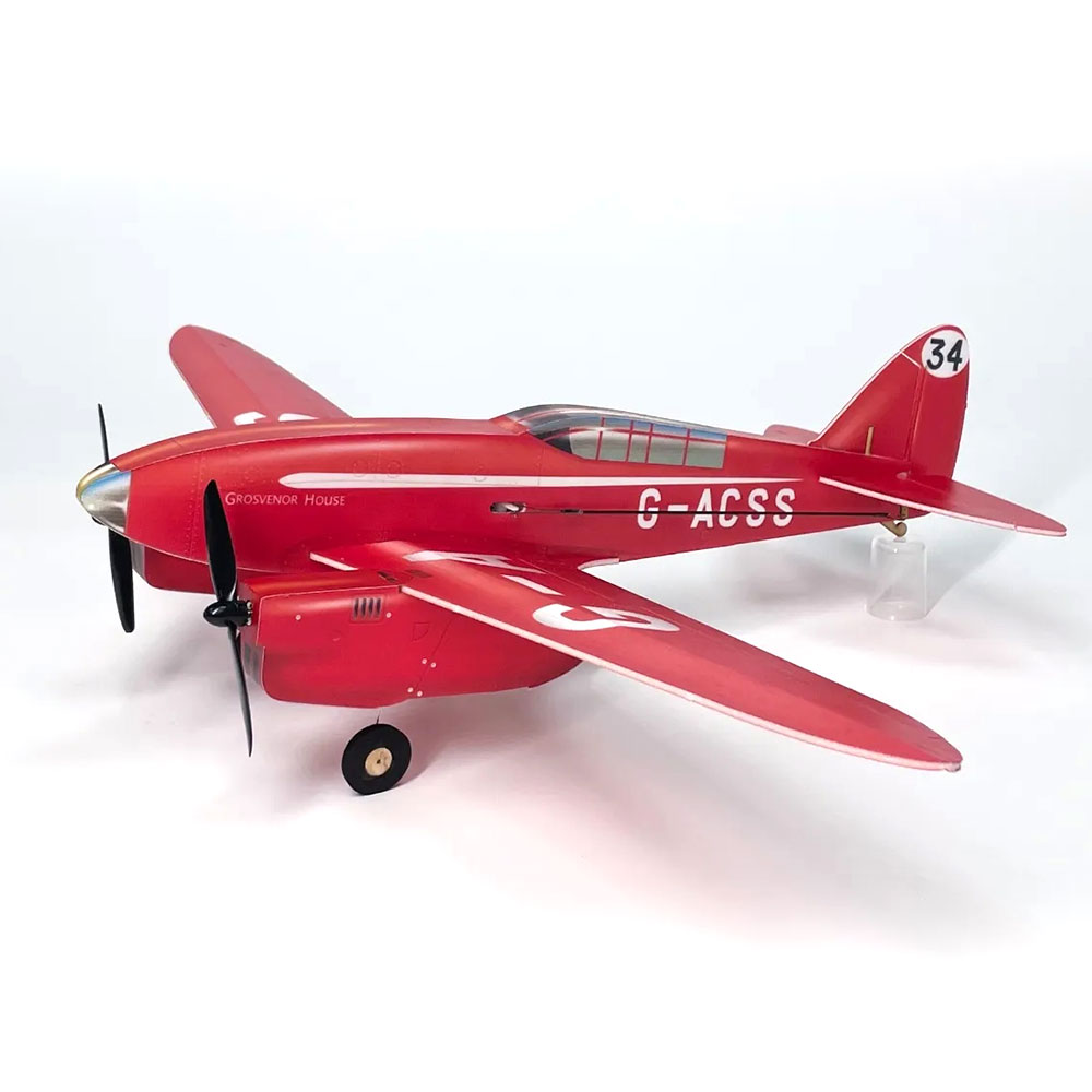 Der-RC-Flugzeugbausatz-KT-Foam-De-Havilland-DH88-Dual-Motor-mit-einer-Spannweite-von-460-mm-KITMotor-1996751-8